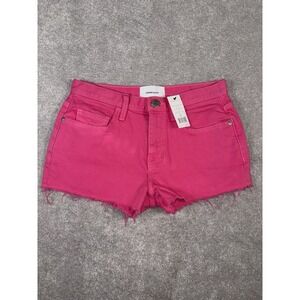 current‎ elliot boyfriend short fandango pink nwt size 23 cut off shorts